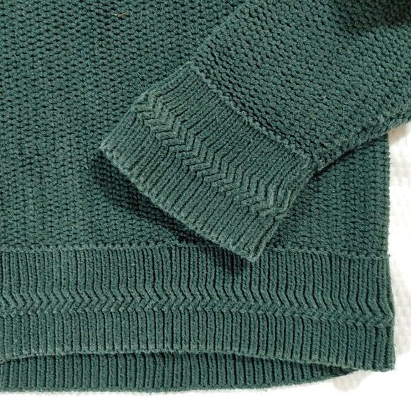 Dockers Green Oversized High Neck Knit Sweater - Large - Picture 5 of 5